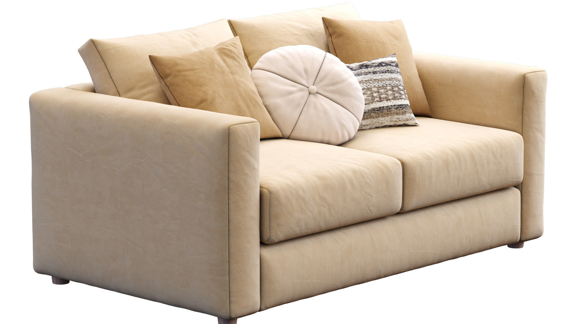 Sofa Finnala By Ikea 3D model_4