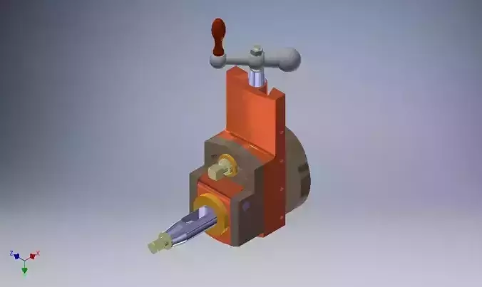 Shaper tool head 3d model