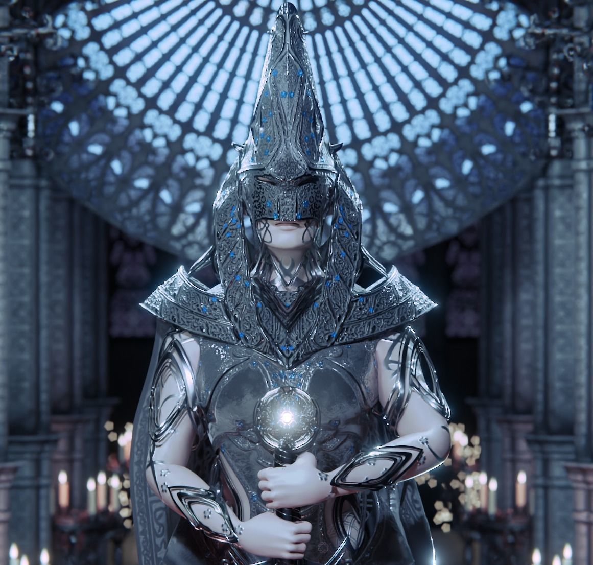 Pale Knight Free 3D model_3