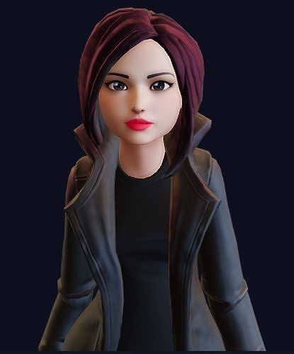 Beauty Lady 3D model