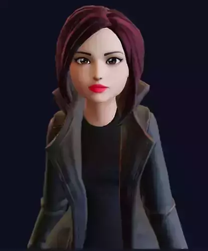 Beauty Lady 3D model