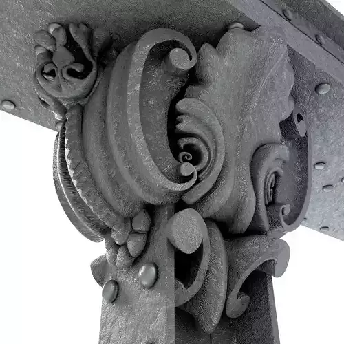 Iron column