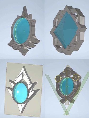 All Visions in Genshin Impact 3D print model