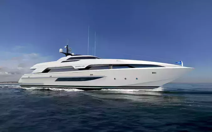137 Foot Sport Motor Yacht 3D model