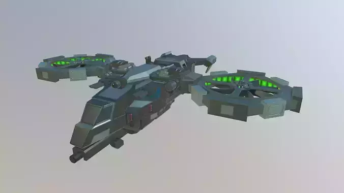 ASU-001 Zephyrs Tactical Helicopter