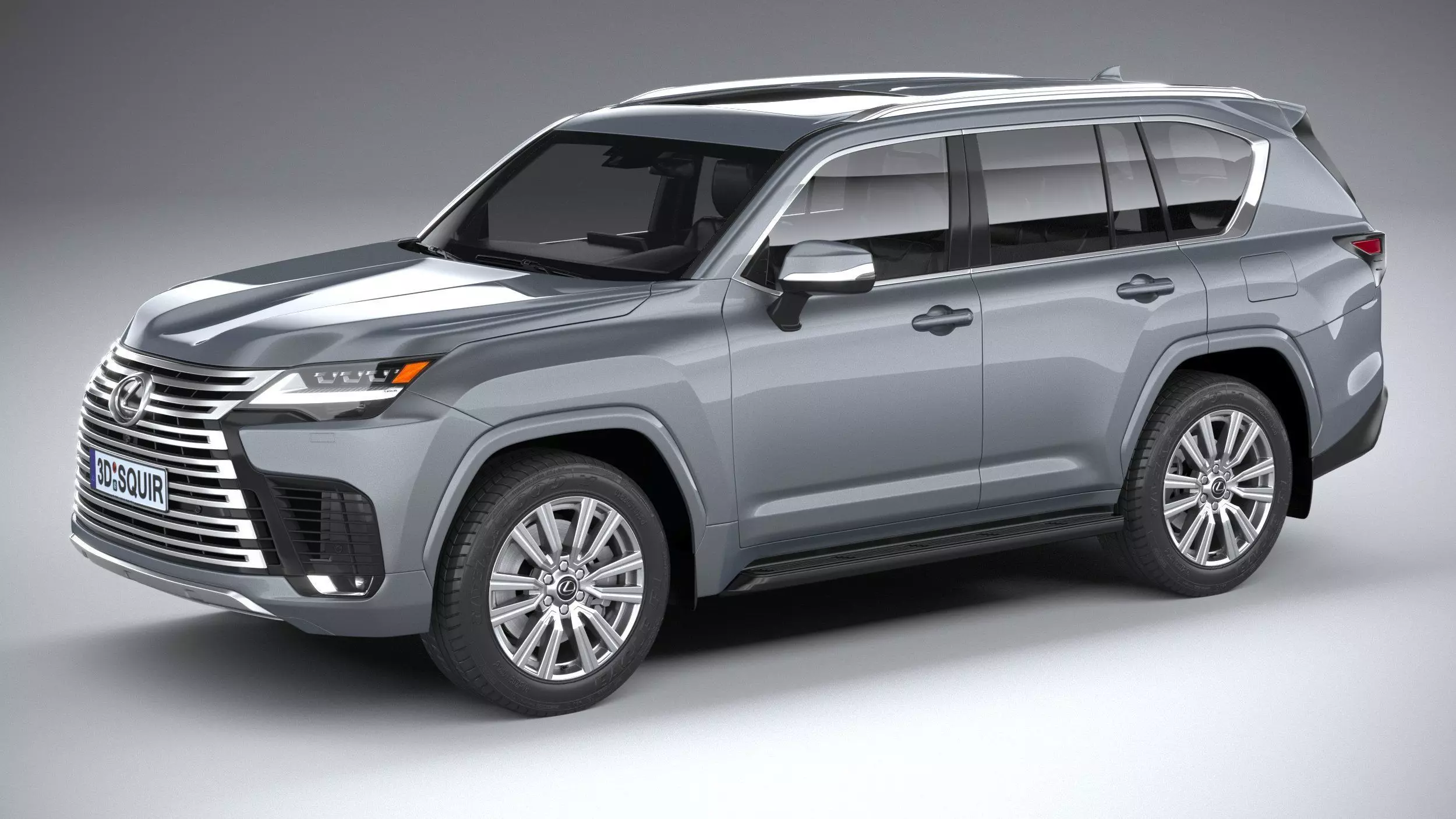 Lexus LX 600 2022 3D model