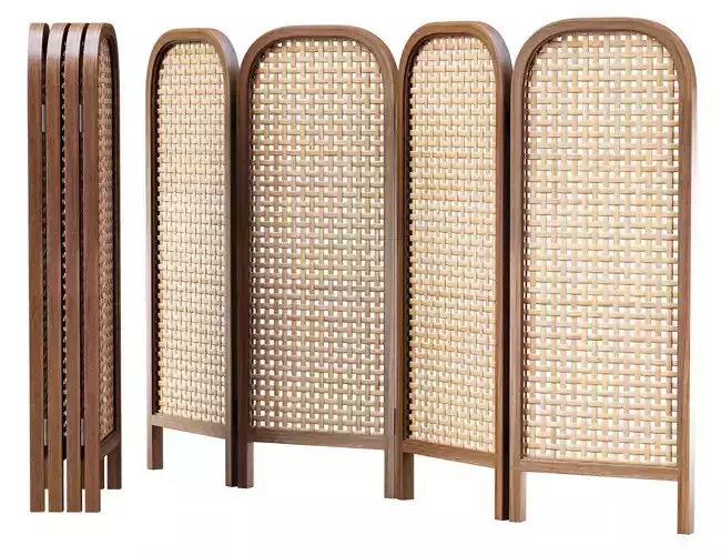 Sofia Decorative Rattan Screen 