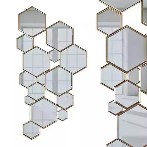 Mirror 07 Low-poly 3D model