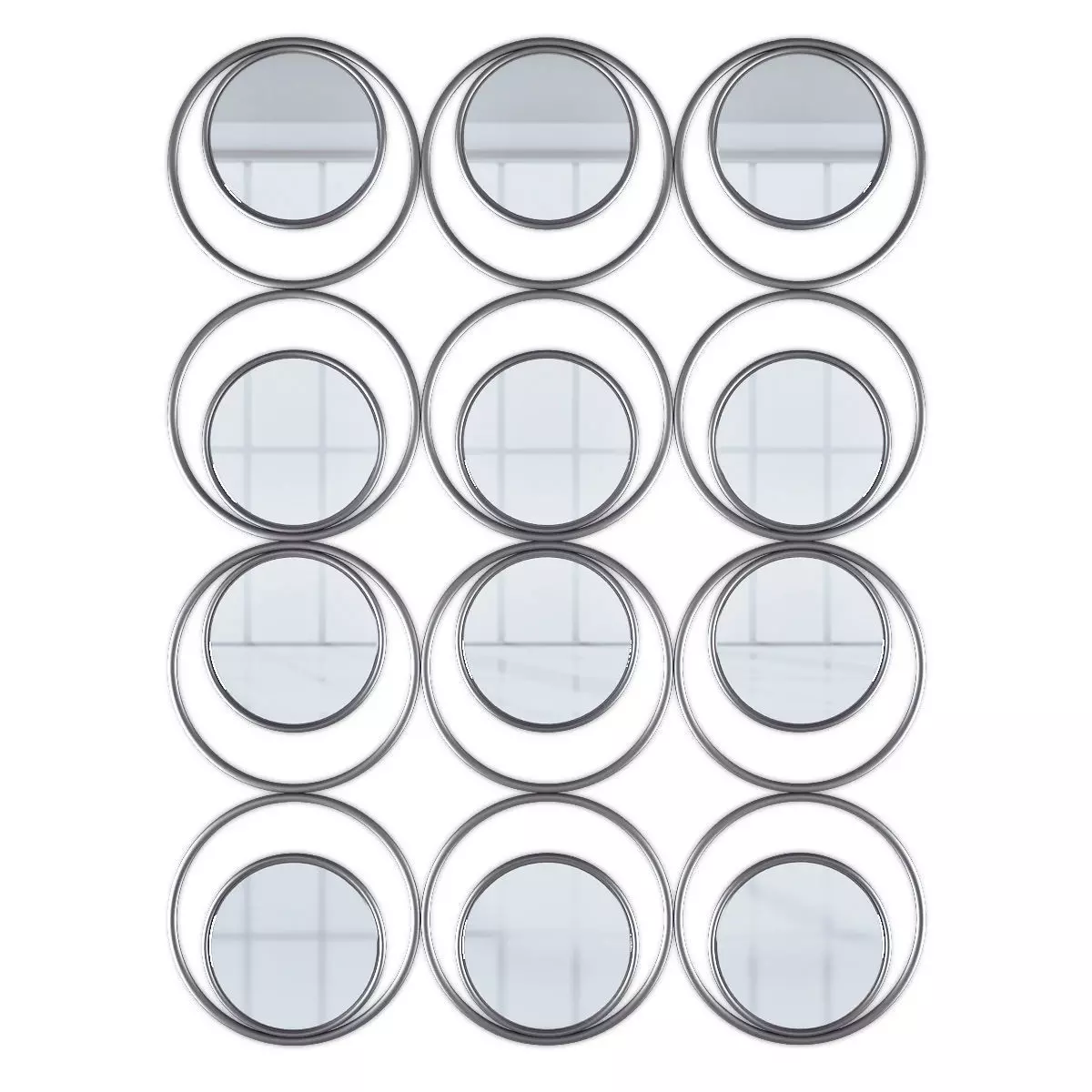 Mirror 08 Low-poly 3D model_0