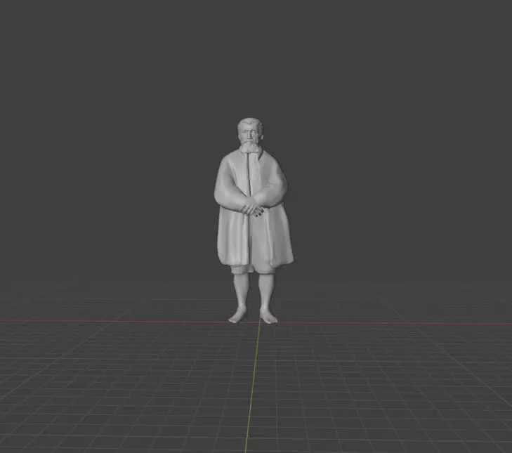 Michelangelo Buonarroti 3D print model_0