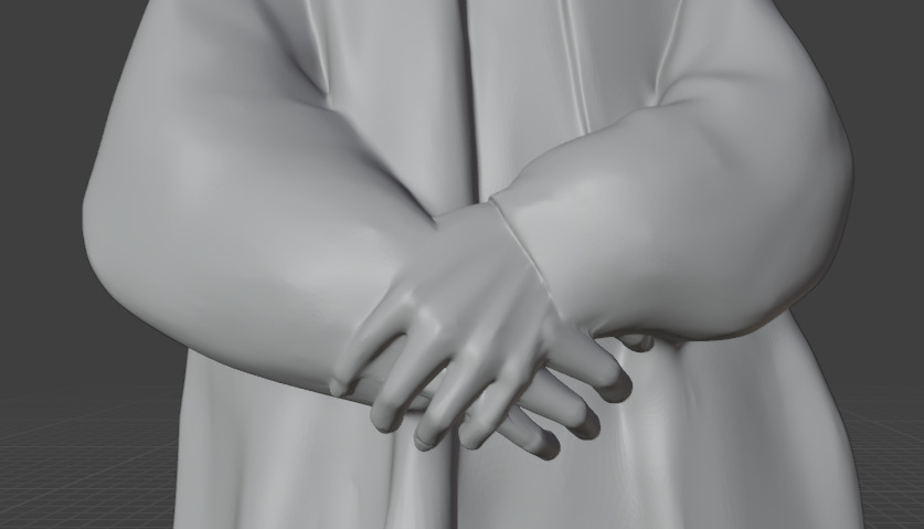 Michelangelo Buonarroti 3D print model_7