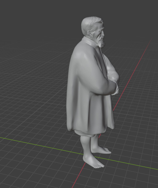 Michelangelo Buonarroti 3D print model_20