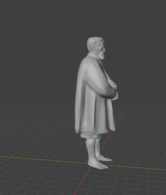 Michelangelo Buonarroti 3D print model_21