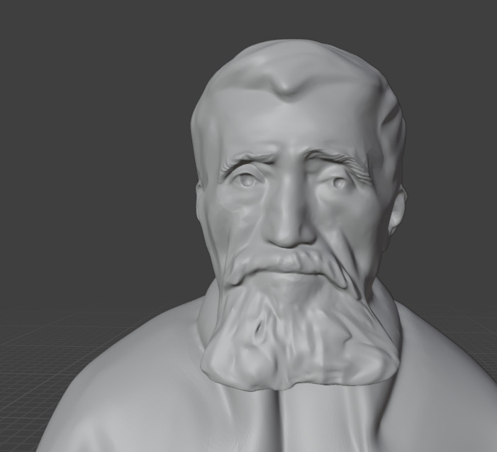 Michelangelo Buonarroti 3D print model_8
