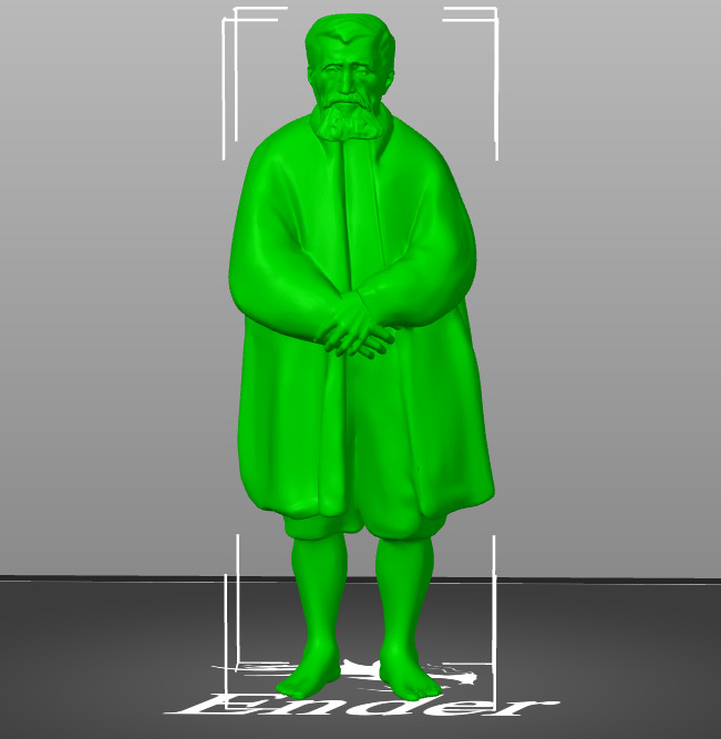 Michelangelo Buonarroti 3D print model_17
