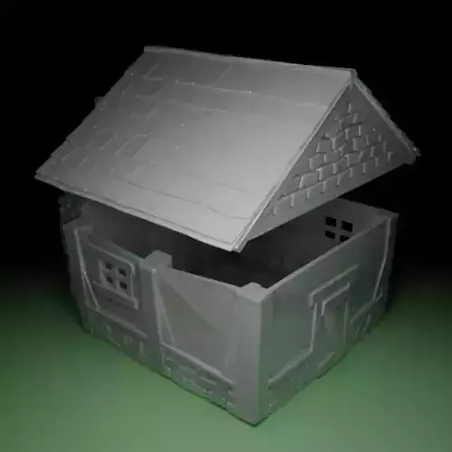 Tabletop Fantasy House Scaled for 28mm RPGs and Wargames
