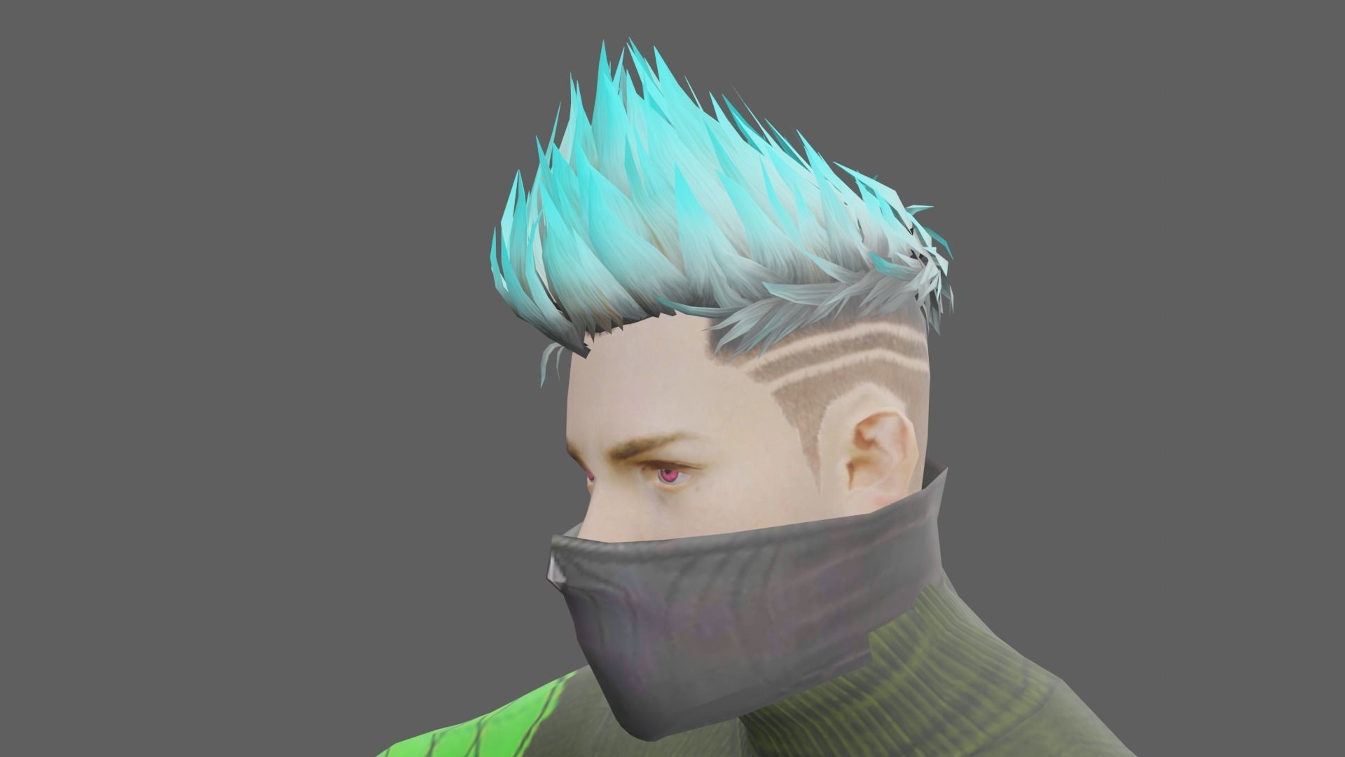 Free Fire Model Low-poly 3D model_7