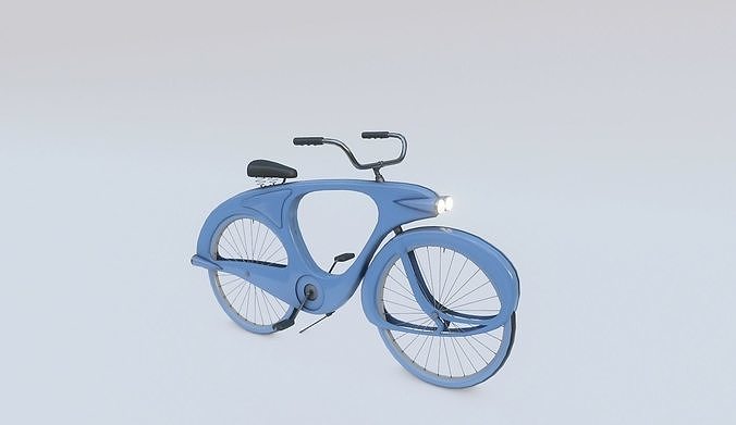 Retro Bicycle 3D model