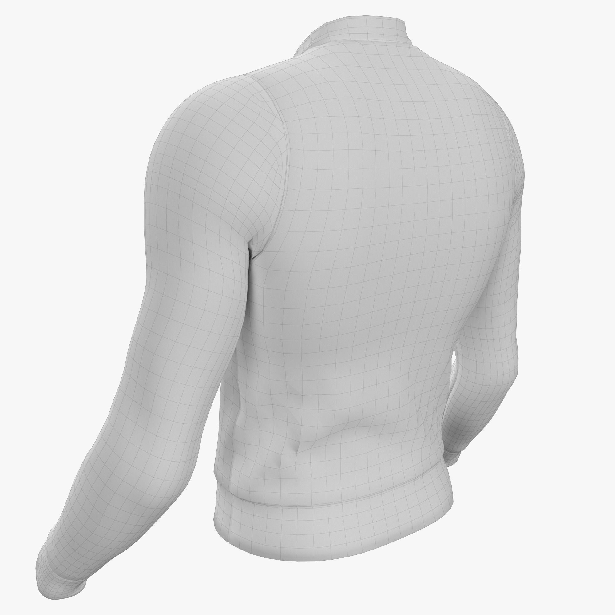 Christmas sweater 3D model_14