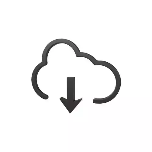 Cloud Download Symbol v2 001