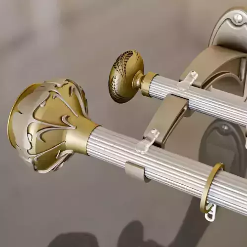 Bracket for curtain rods