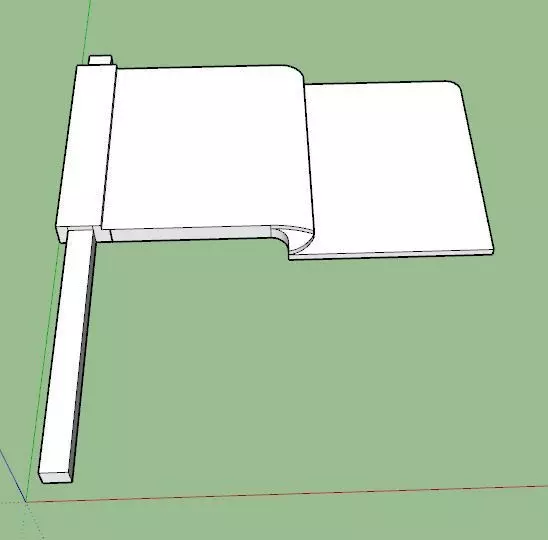 Flag Type 1 Printable 3D Print Model 3D print model