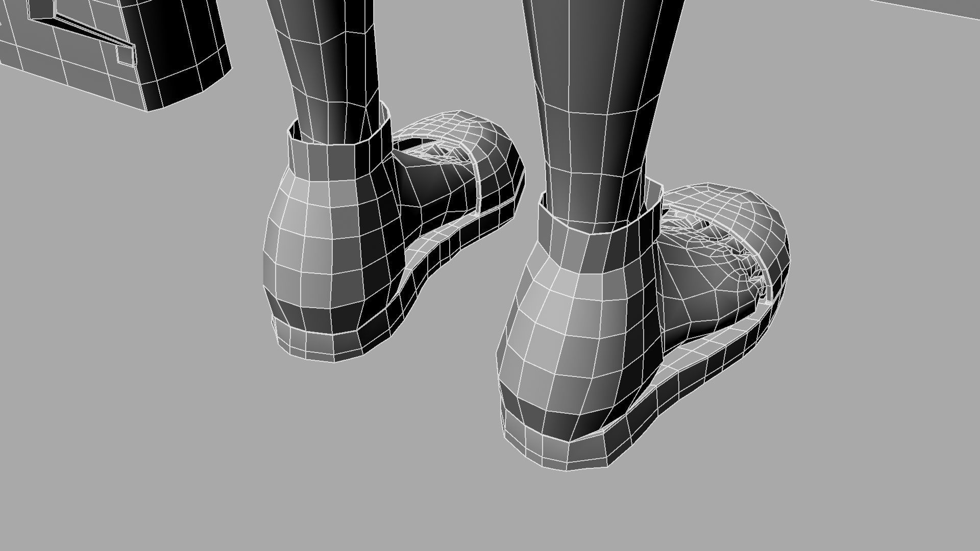 Barbie bag and box 3D model_53