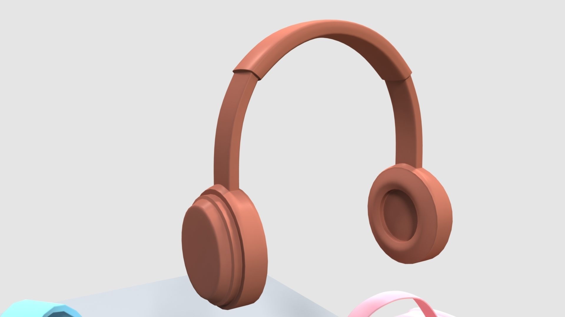 Barbie bag and box 3D model_12