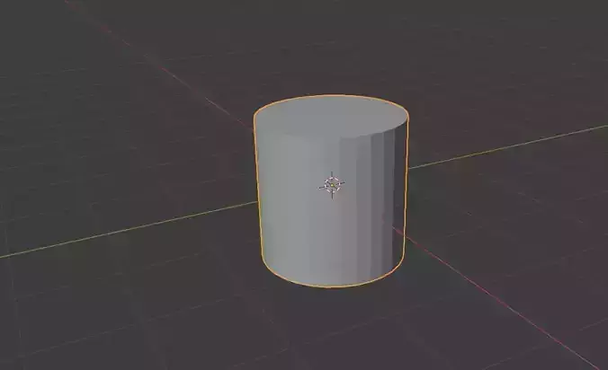 Cylinder 01 3D Model 3D model