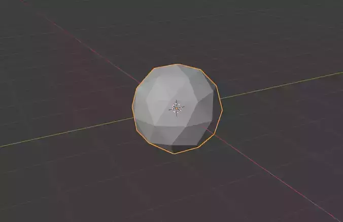 Ico Sphere 01 3D Model