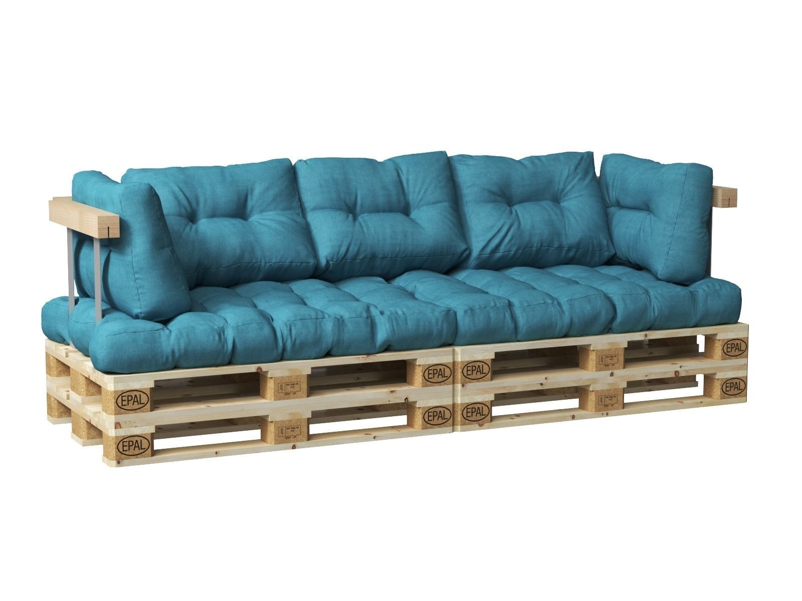 Pallet Sofa 3D model_16