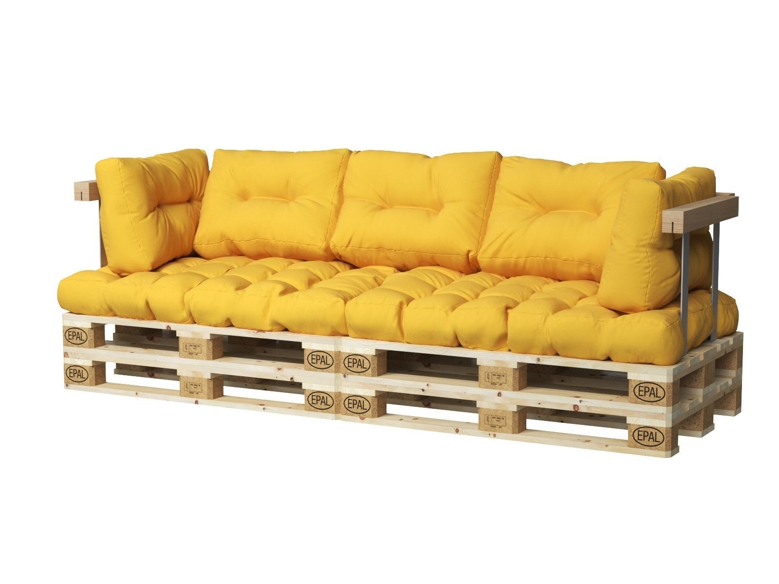 Pallet Sofa 3D model_15