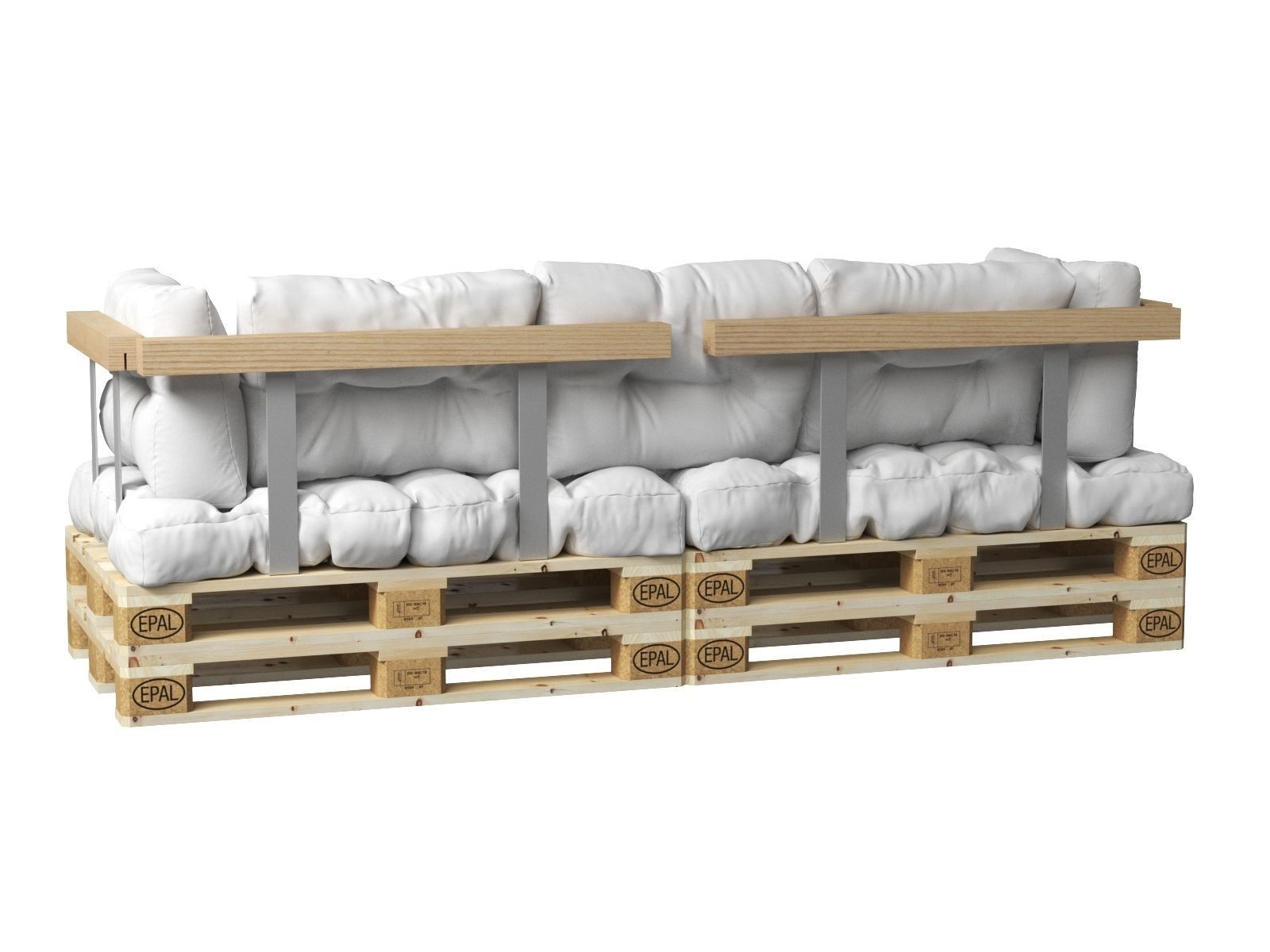 Pallet Sofa 3D model_19