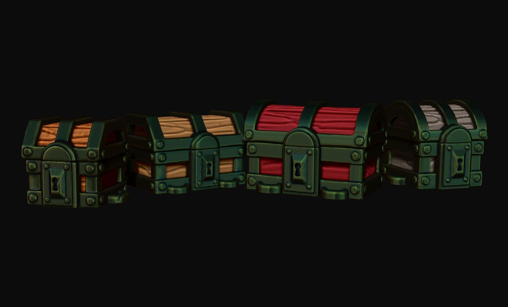 The Trunks - Miniaturism - Boardgames - Wargames - Free 3D print model_4