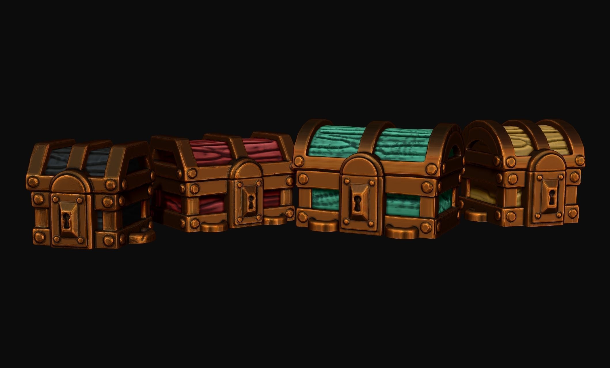 The Trunks - Miniaturism - Boardgames - Wargames - Free 3D print model_9
