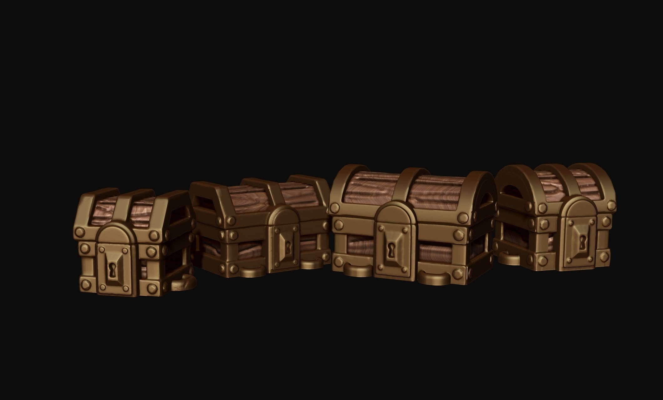 The Trunks - Miniaturism - Boardgames - Wargames - Free 3D print model_7