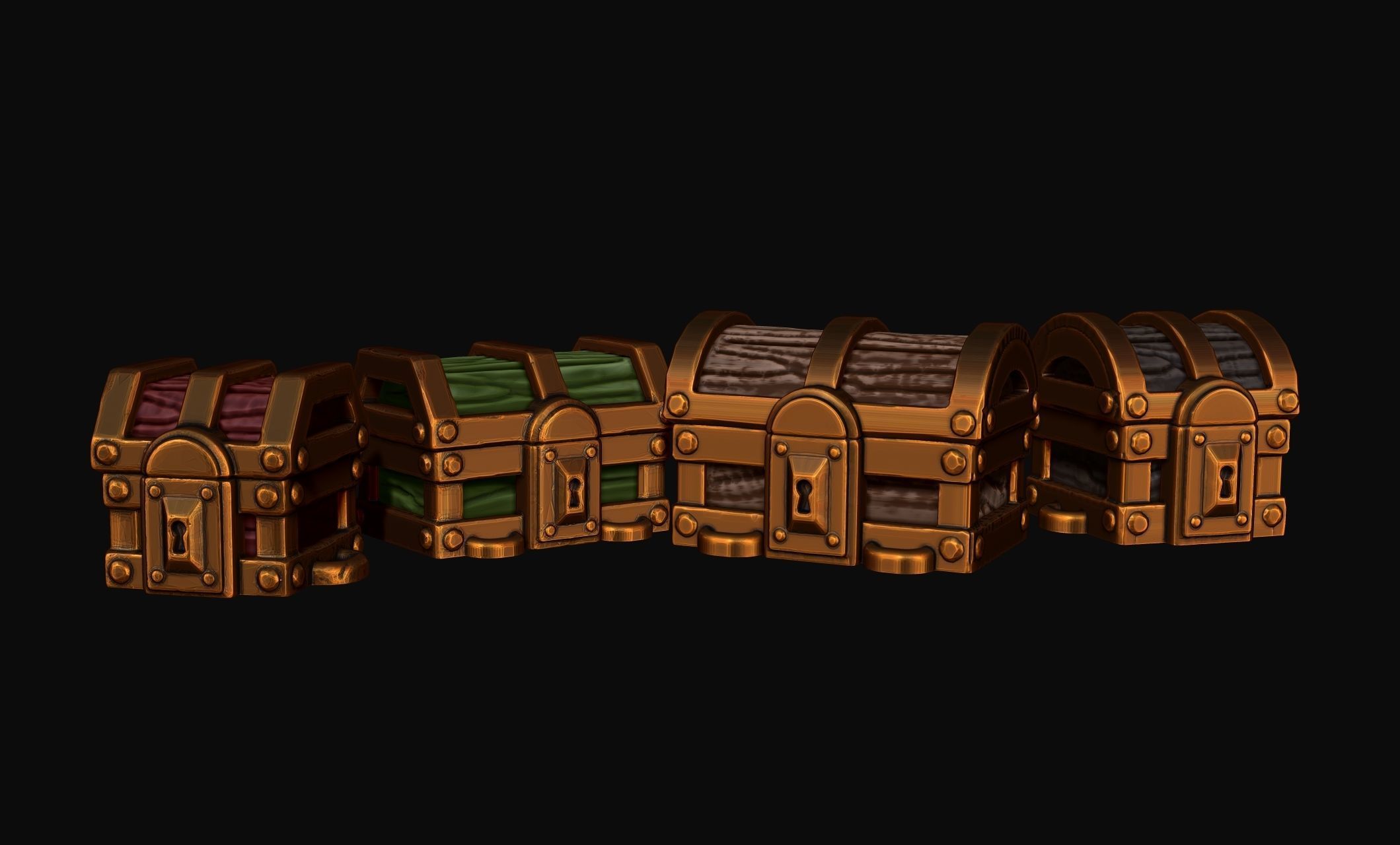 The Trunks - Miniaturism - Boardgames - Wargames - Free 3D print model_3