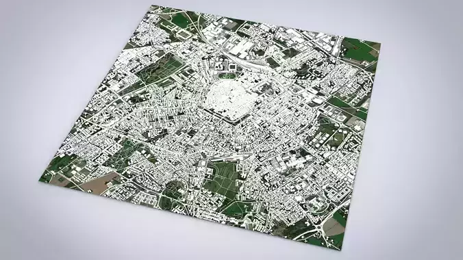 Cityscape Modena Italy