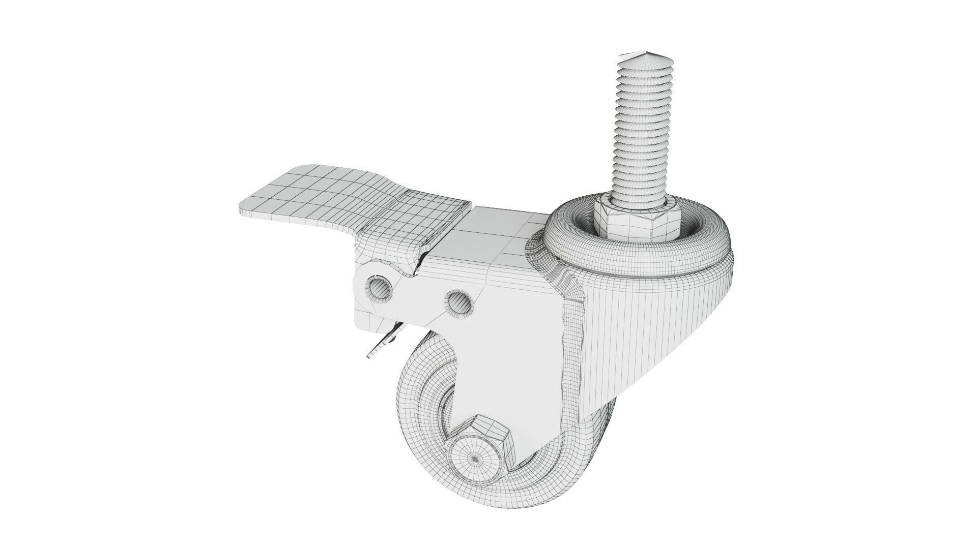 Industrial wheels 3D model_5