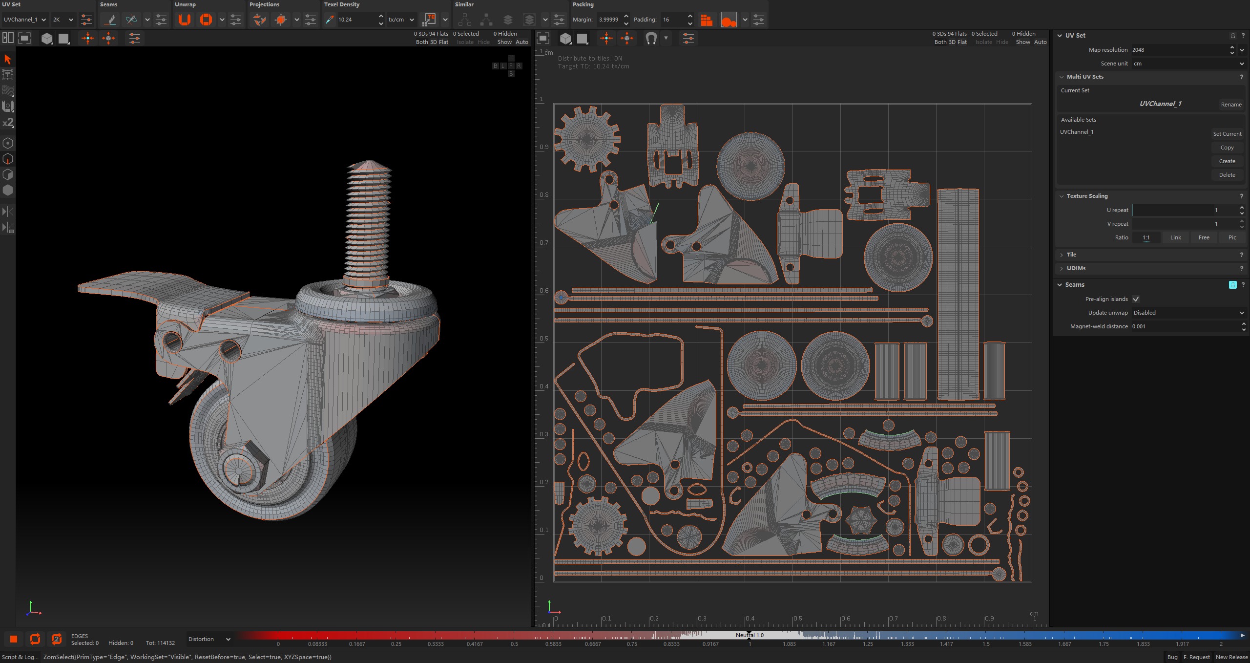 Industrial wheels 3D model_9
