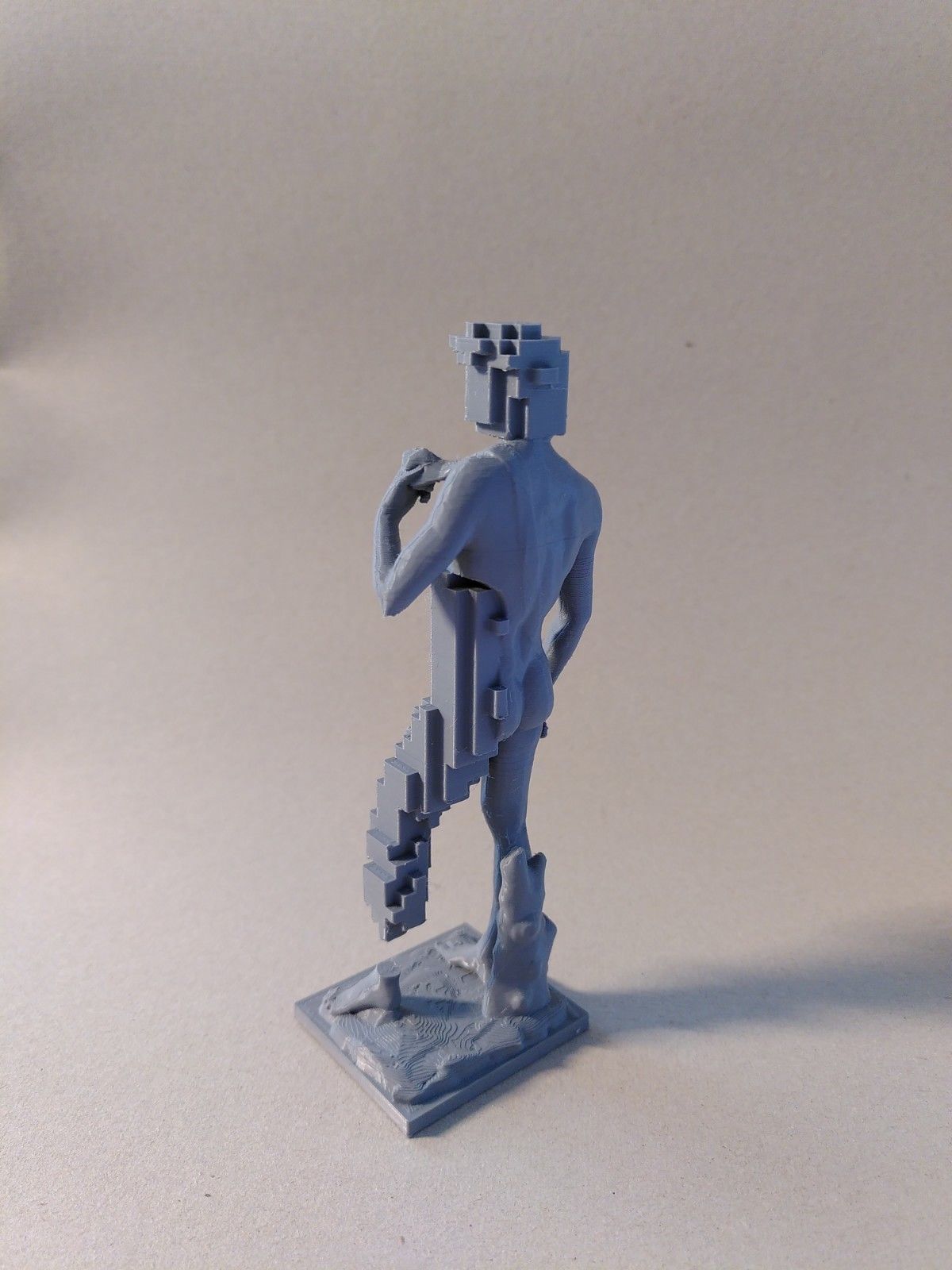 Michelangelos David transformed 3D print model_6