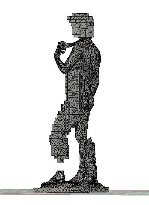 Michelangelos David transformed 3D print model_1