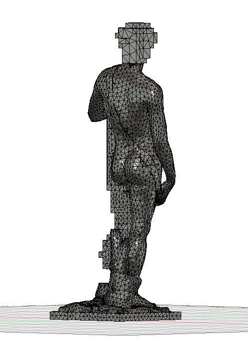 Michelangelos David transformed 3D print model_2