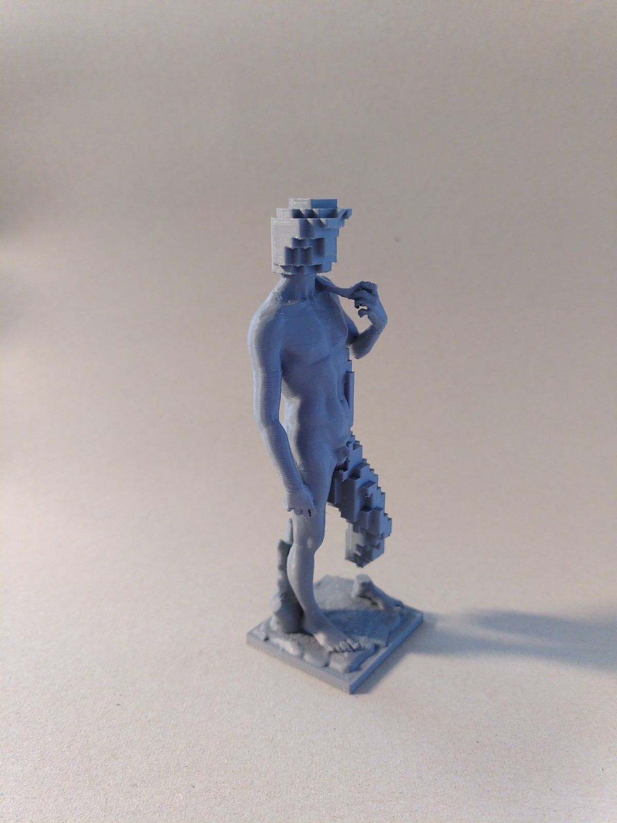Michelangelos David transformed 3D print model_8