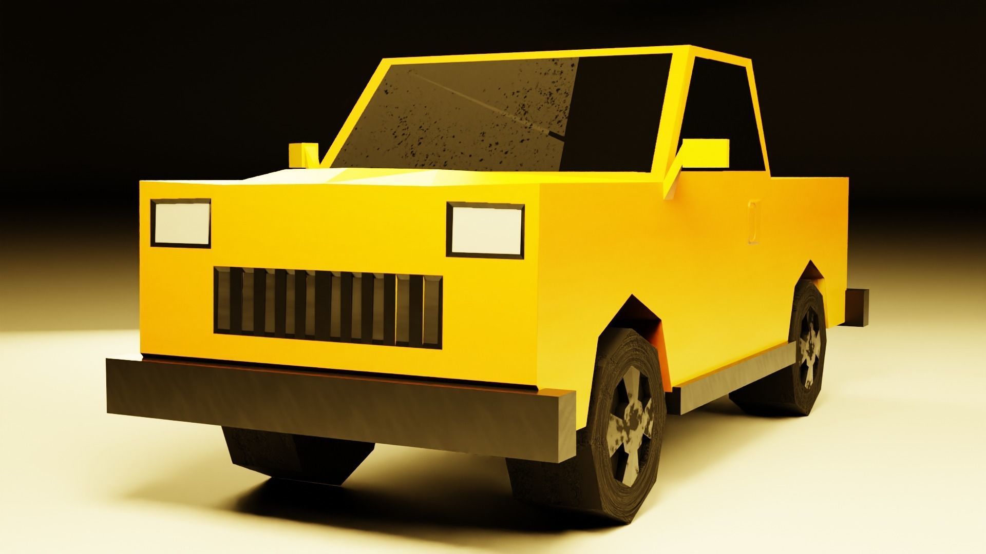 Low poly cars sports car 3D Model Collection_5