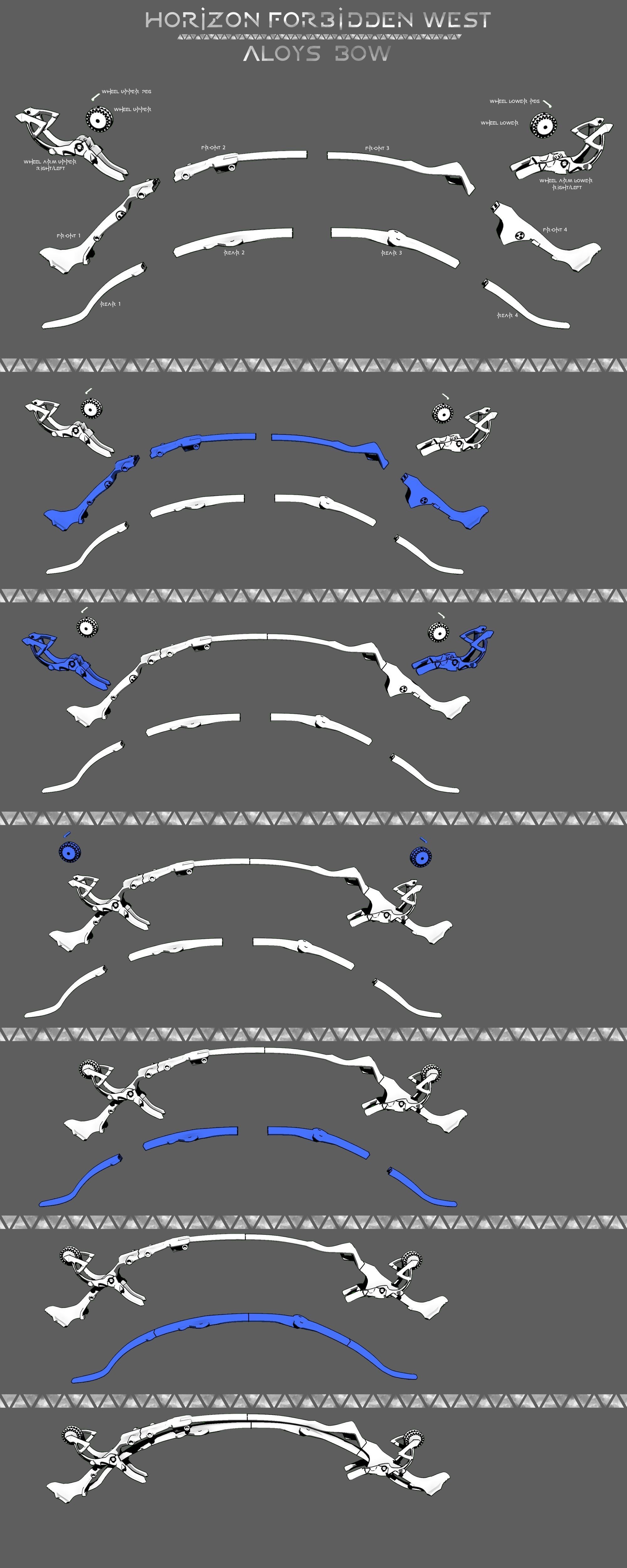 Horzon Forbidden West Aloys Bow 3D Print 3D print model_2