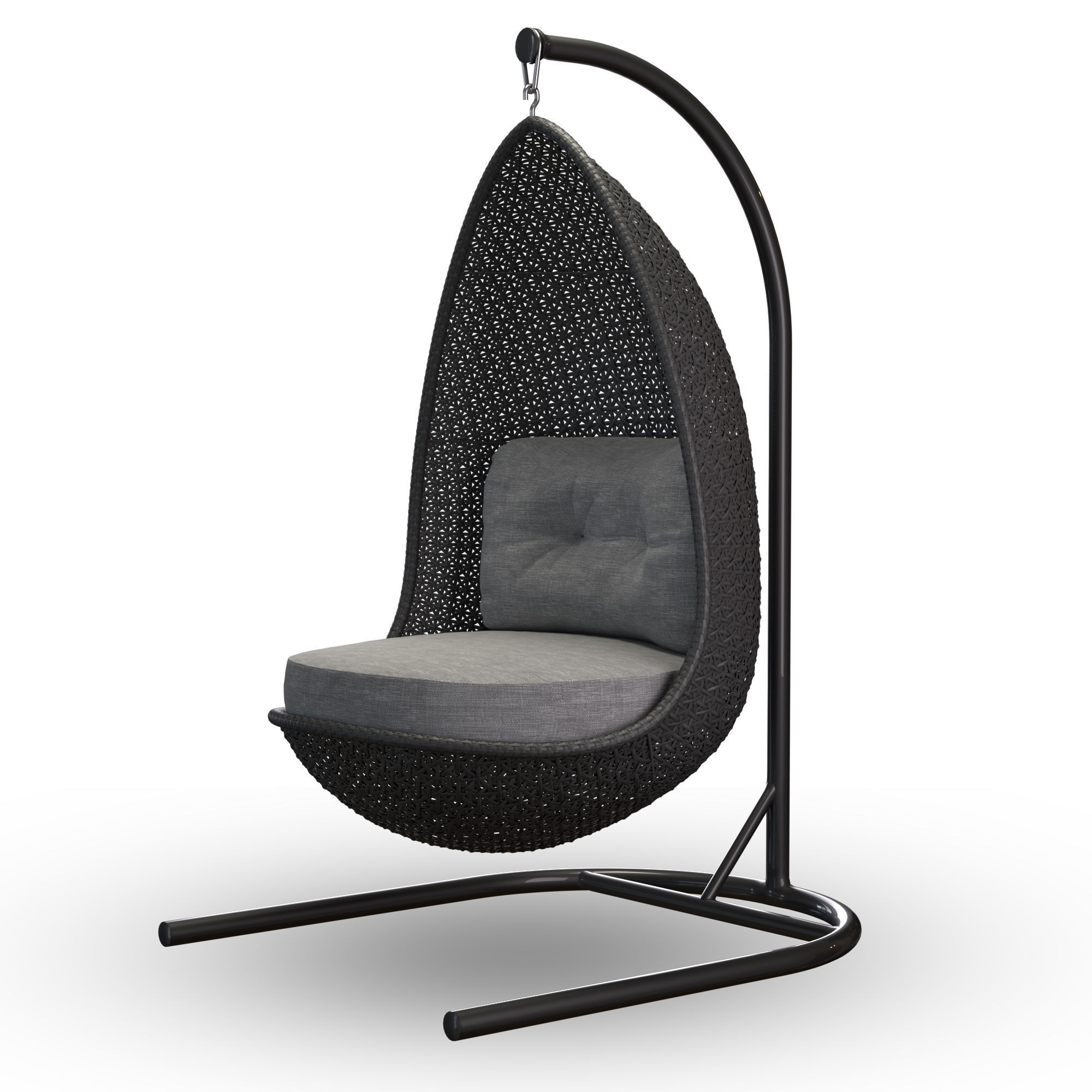 Hanging Egg Chair 3D model CGTrader