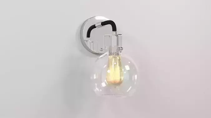 Shades of Light Hinley Seeded Glass Sconce
