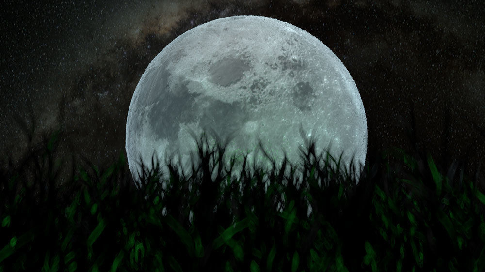 Moon Sky Free 3D model_2