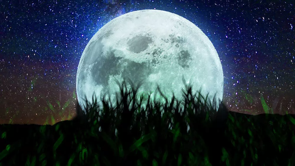 Moon Sky Free 3D model_0